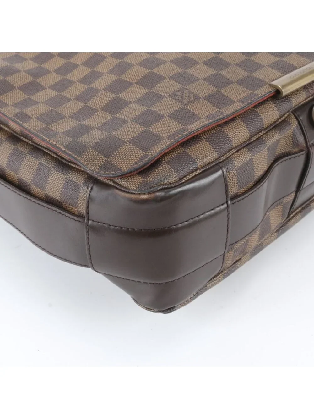 Louis Vuitton Damier Bastille Leather Shoulder Bag Crossbody Messenger Business